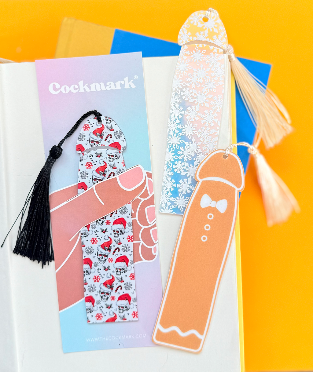 Snowflake Cockmark - Bookmark