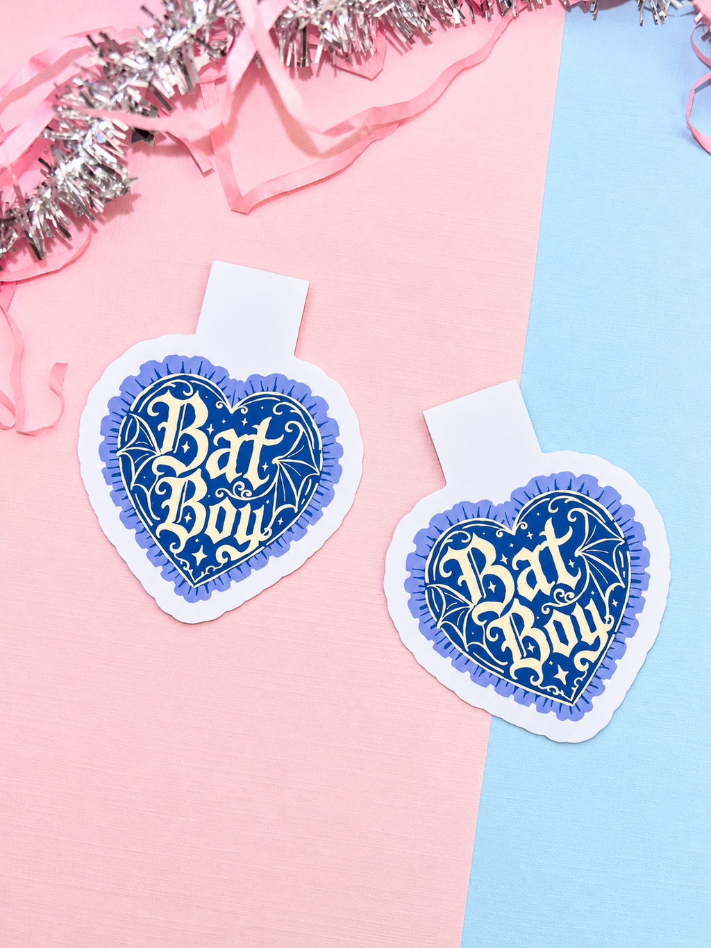 ACOTAR Inspired Heart Bat Boy Magnetic Bookmark