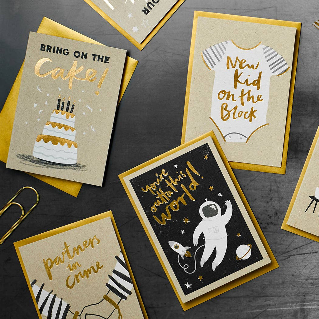 New Kid on the Block New - Baby Card