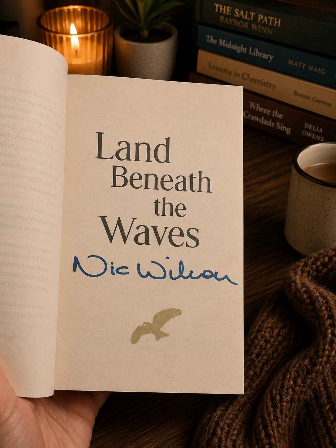 Land Beneath the Waves by Nic Wilson (Signed)