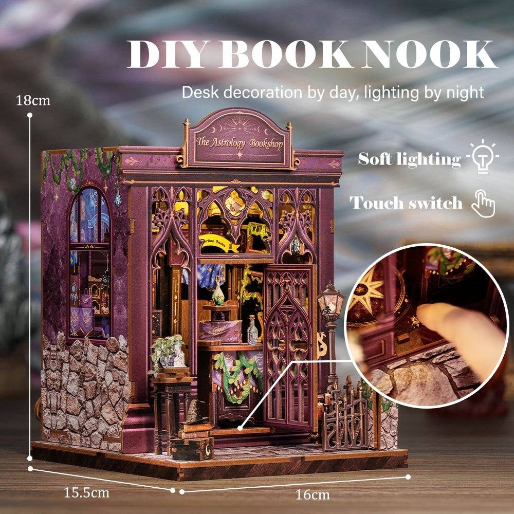DIY Book Nook Kit - The Astrology Bookshop
