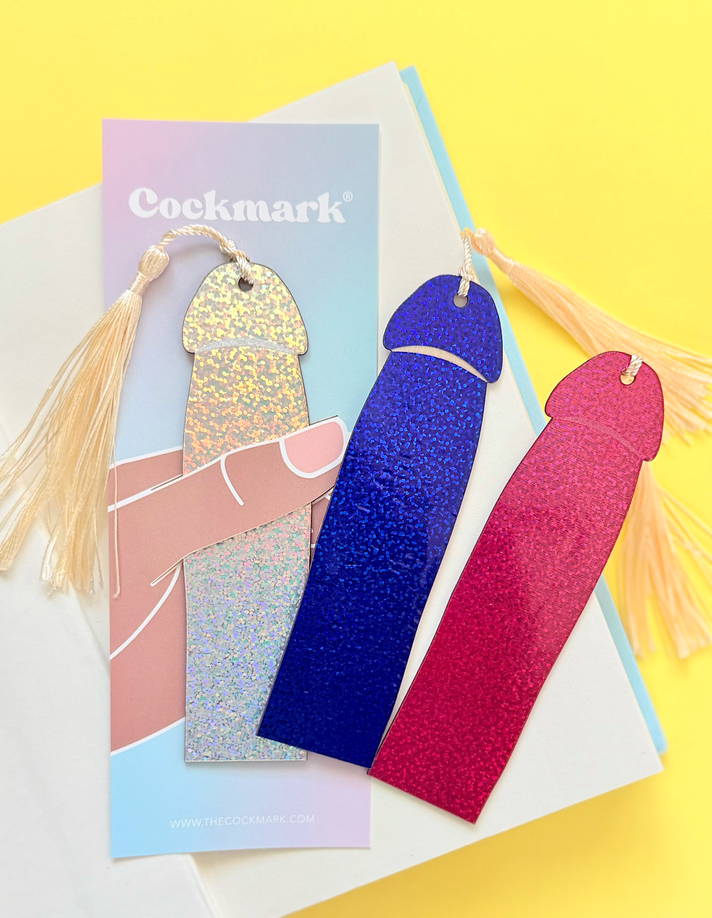 Holo Shimmer Cockmark Bookmark
