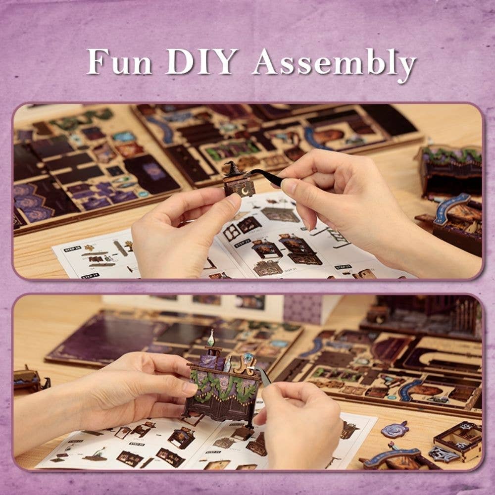 DIY Book Nook Kit - The Astrology Bookshop