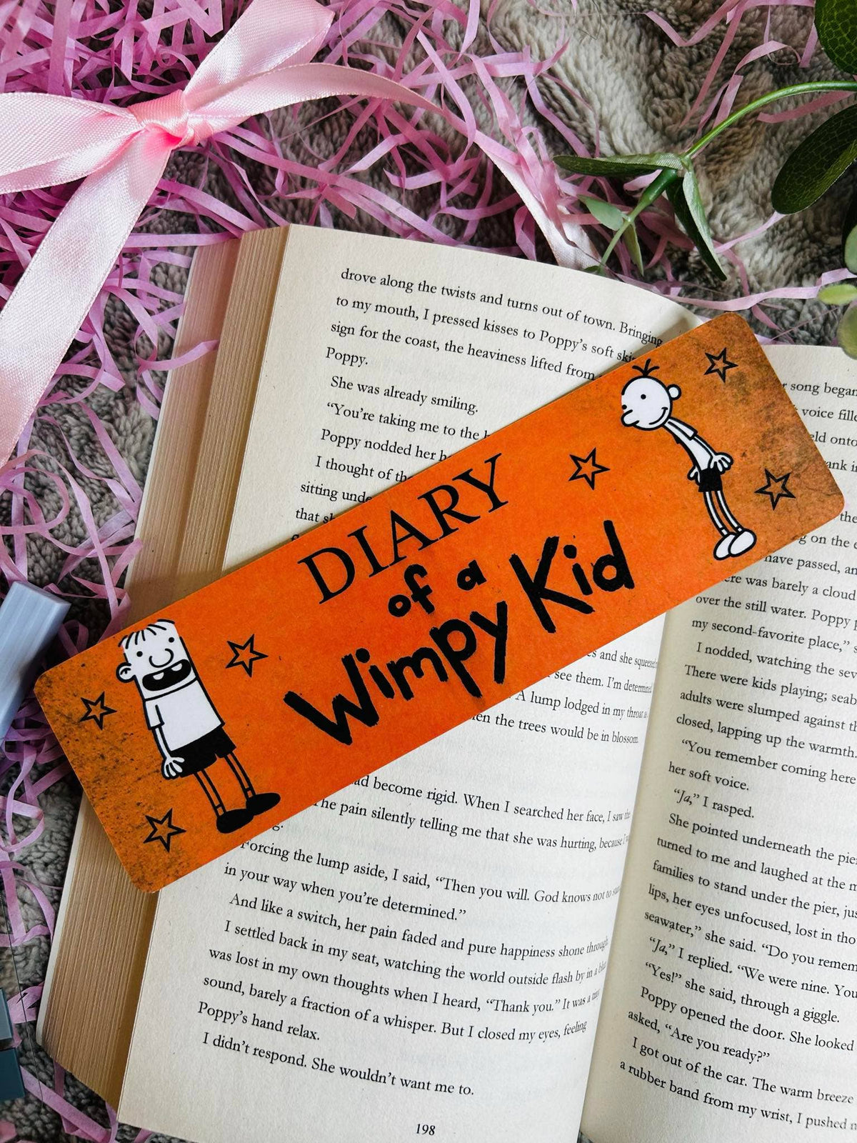 Wimpy Kid-Inspired Bookmark – Kids’ Bookish Gift
