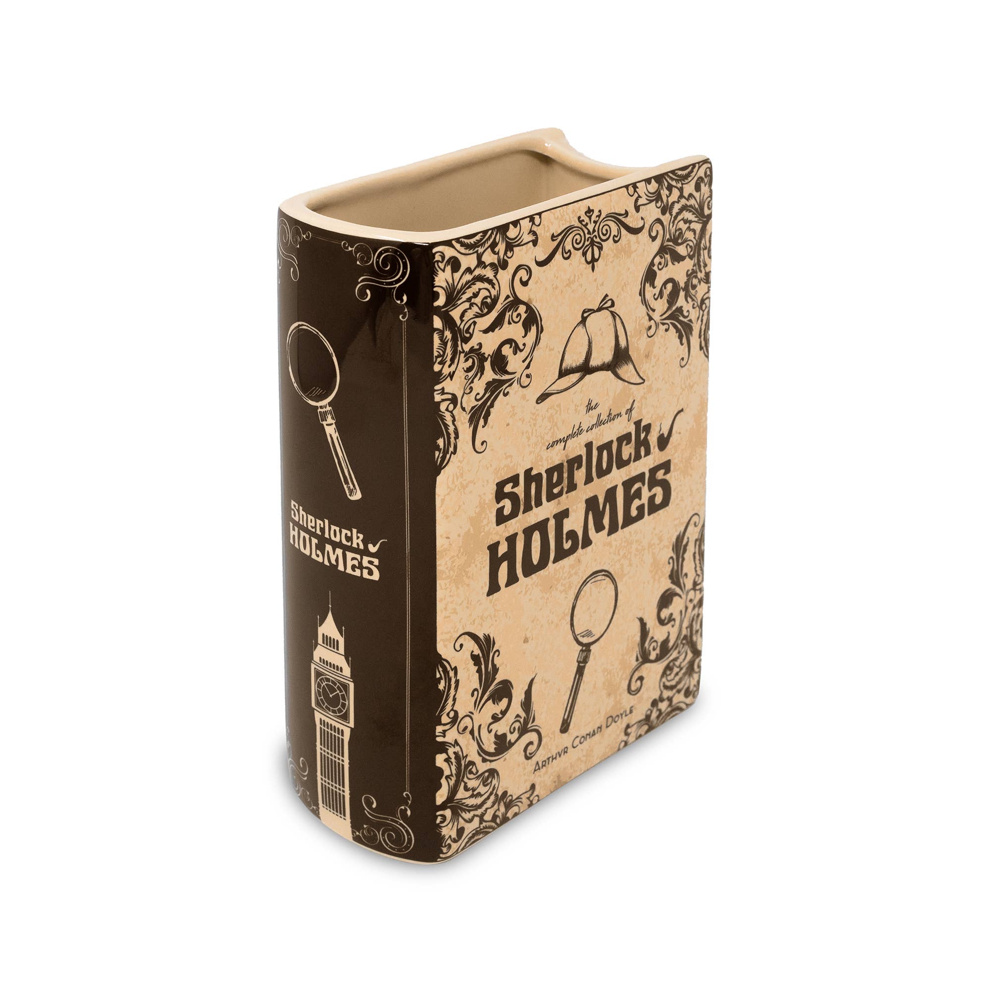 Large Book Vase, Sherlock Holmes