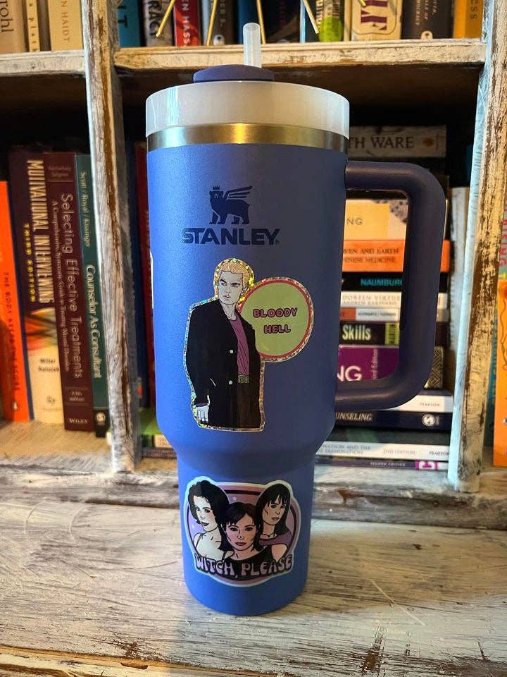 "Bloody Hell" - Spike Water Bottle Sticker
