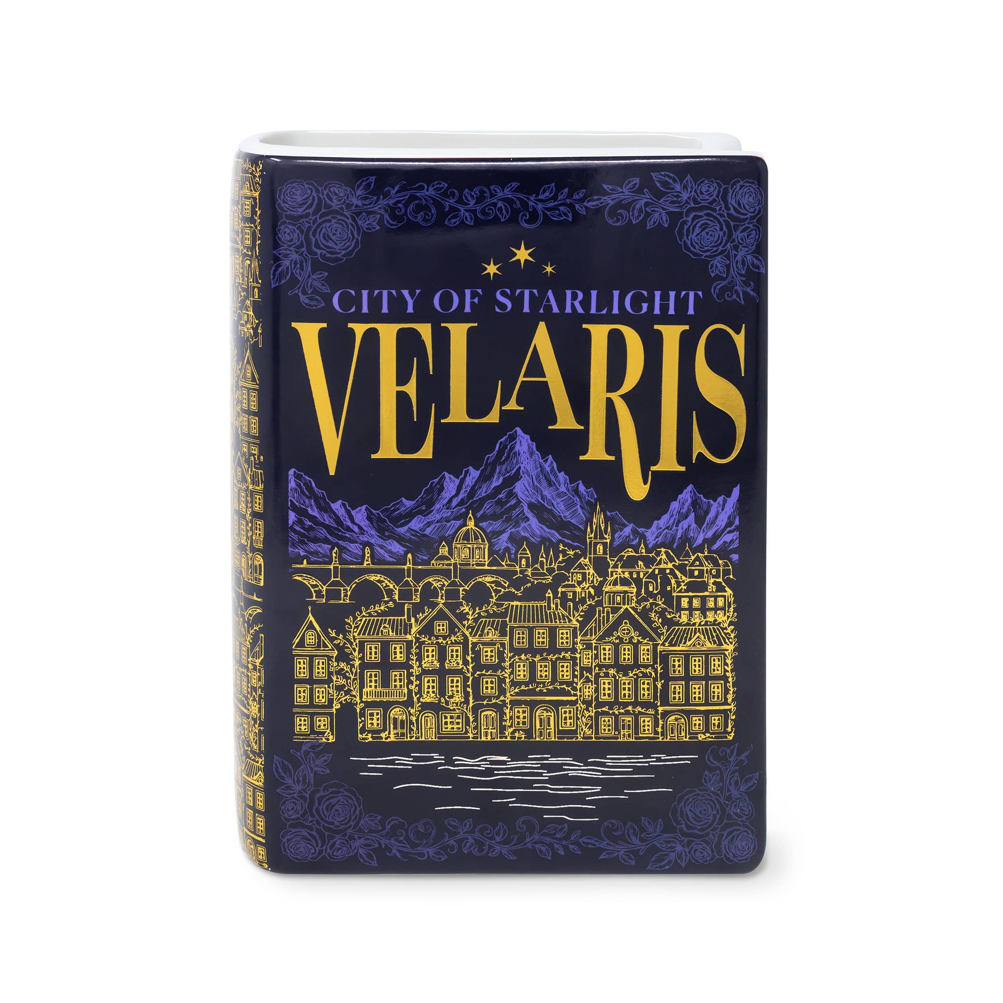 Large Book Vase, Night Court - Velaris