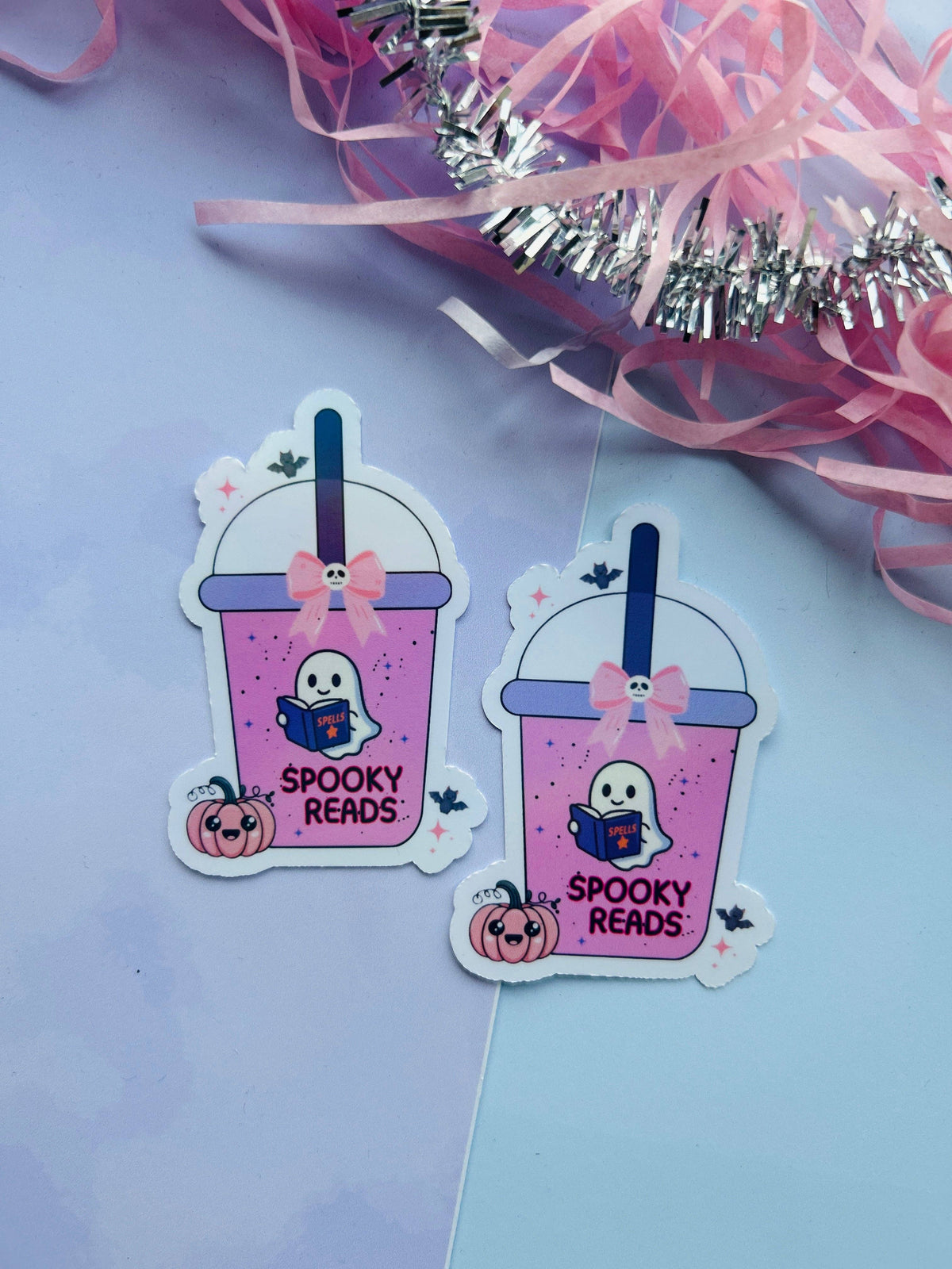 Spooky Reads Ghost Cup – Cute Ghostly Drinking Cup for Book Lovers