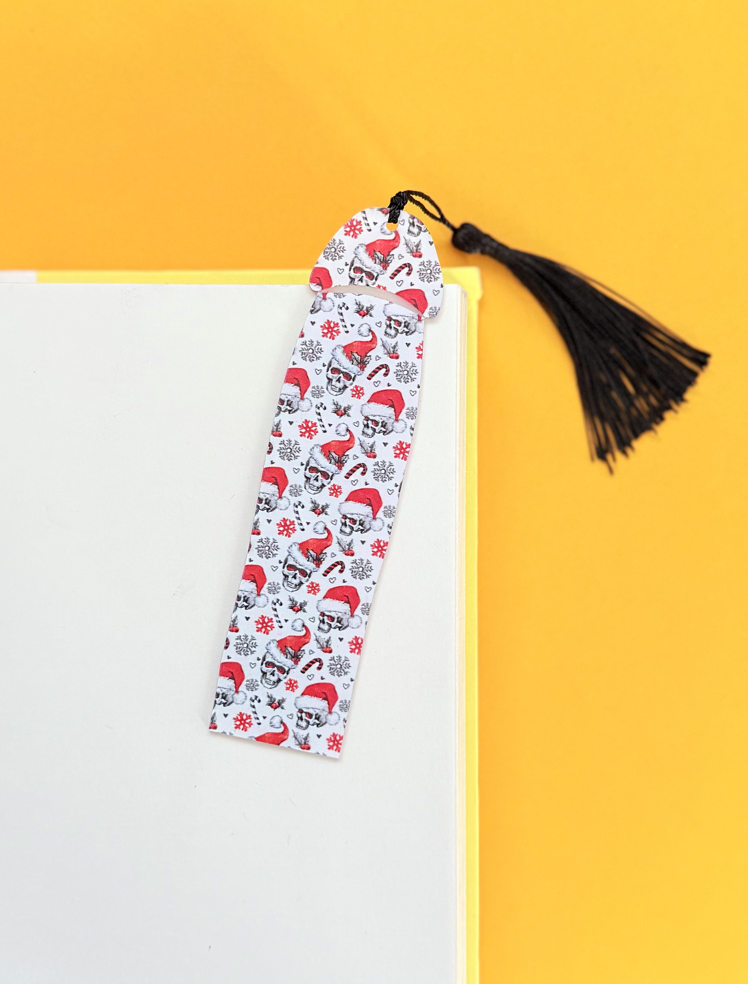Gothic Christmas Cockmark - Bookmark