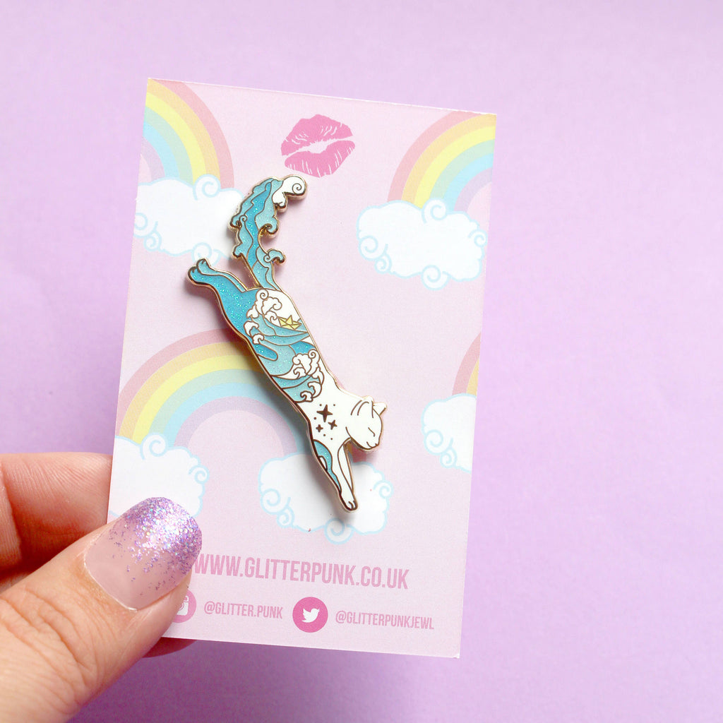 Sea Cat - Enamel Pin