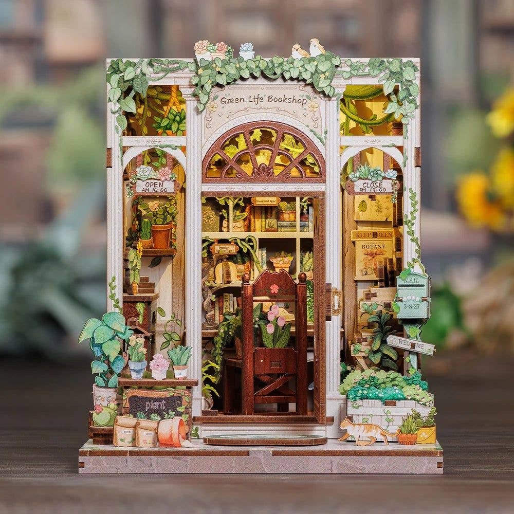 DIY Book Nook Kit - Green Life Bookshop