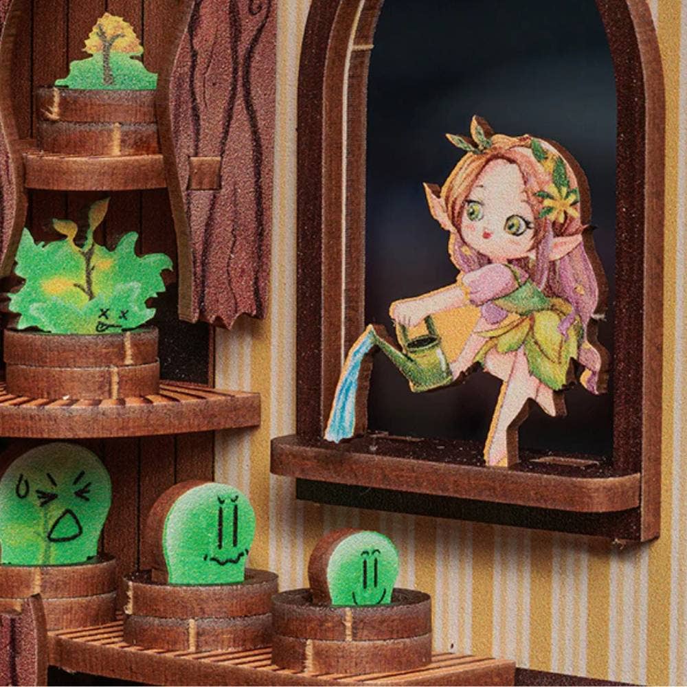 DIY Book Nook Kit - Fantasy Plant Shop