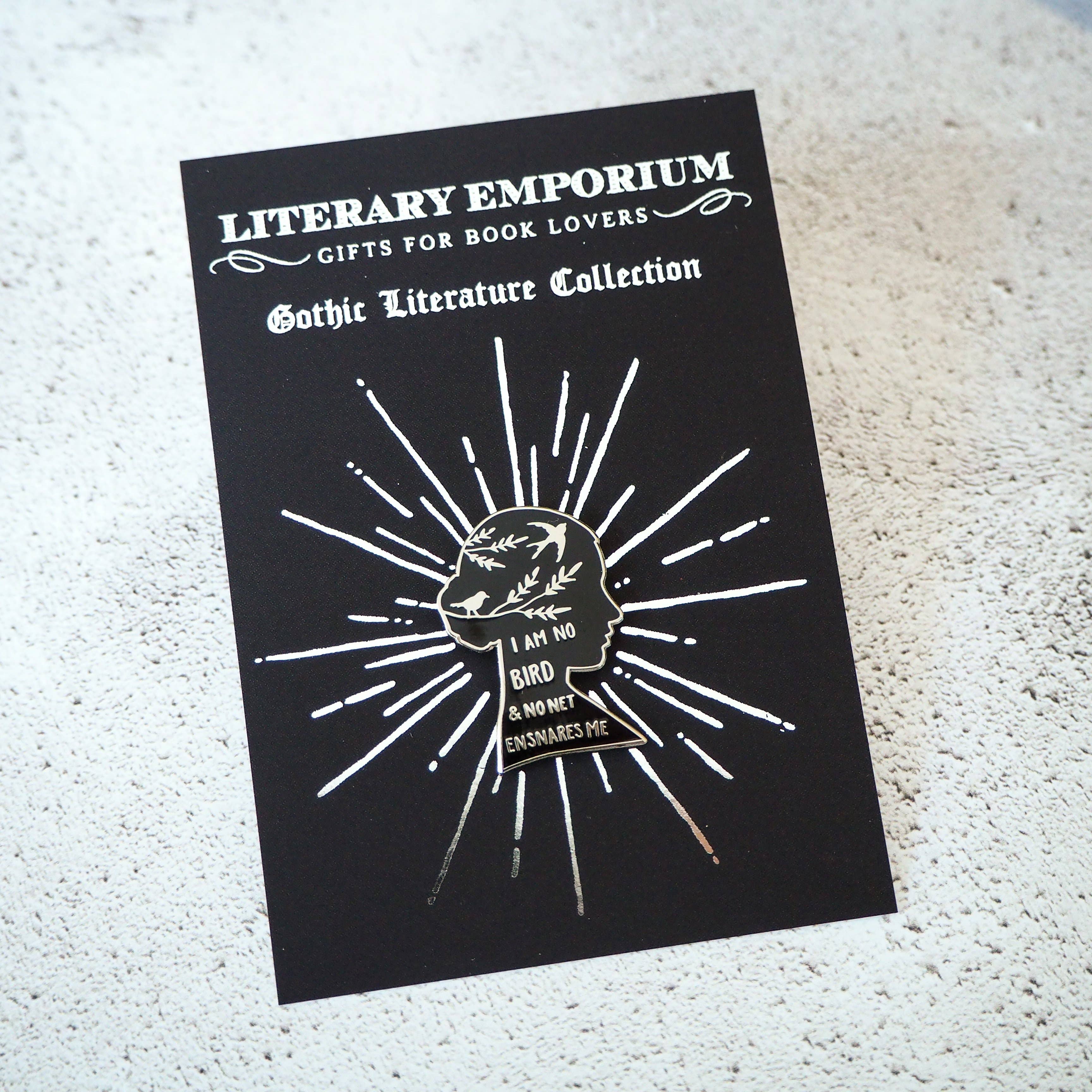 Jane Eyre Bronte - Enamel Pin