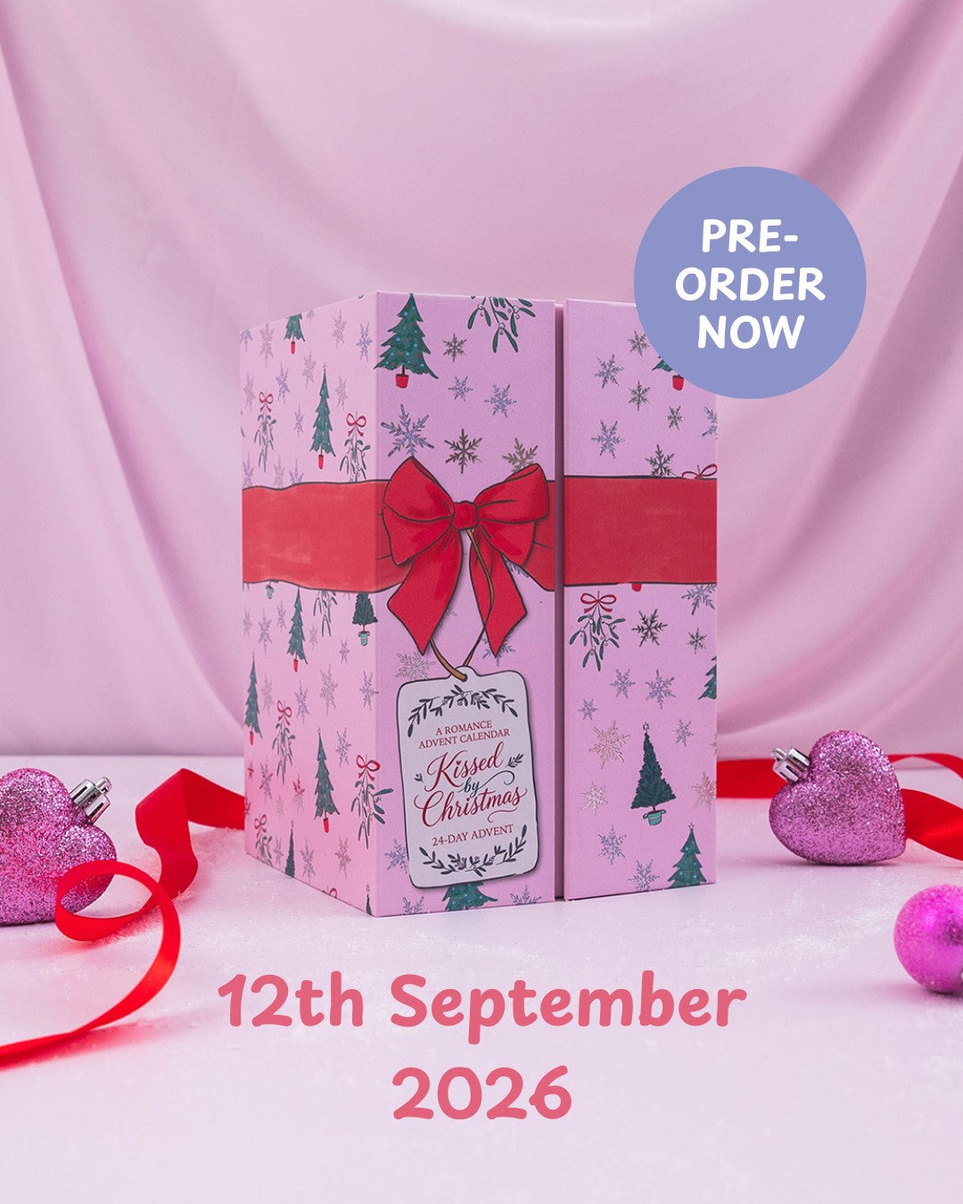 Pre- order Kissed by Christmas by Multiple Authors
