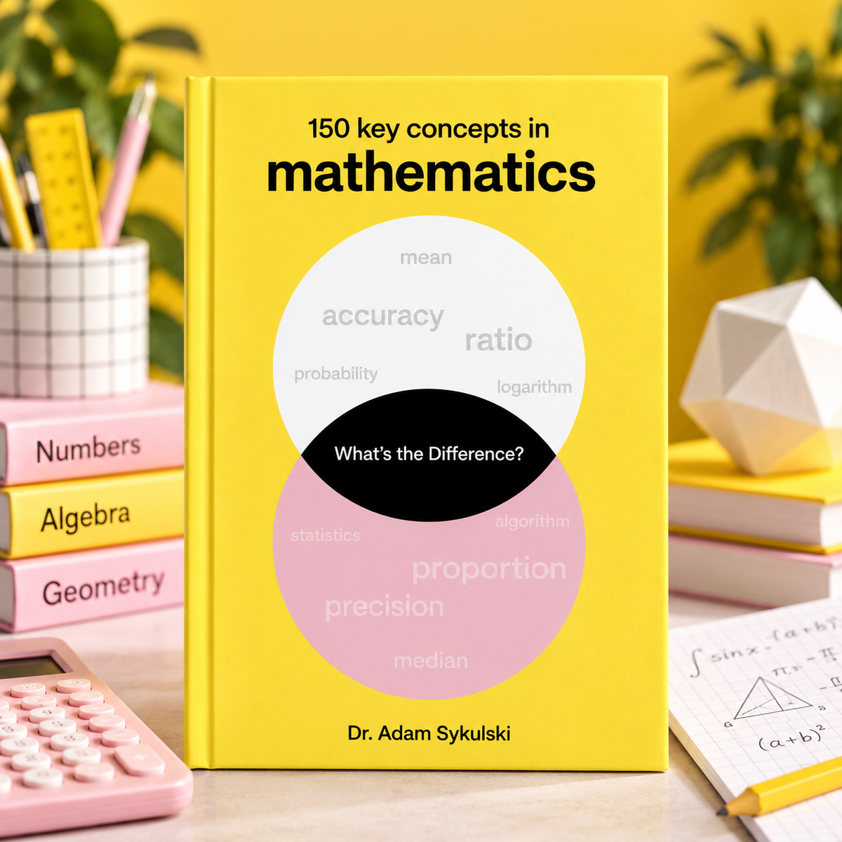 What's the difference? Mathematics : 150 key concepts in mathematics by Prof. Adam Sykulski
