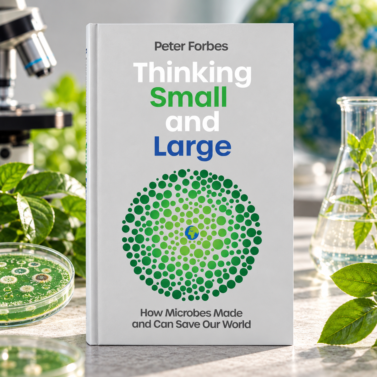 Thinking Small and Large : How Microbes Made and Can Save Our World by Peter Forbes