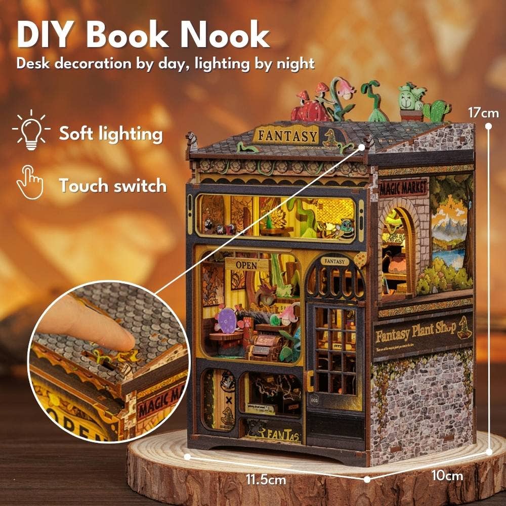 DIY Book Nook Kit - Fantasy Plant Shop