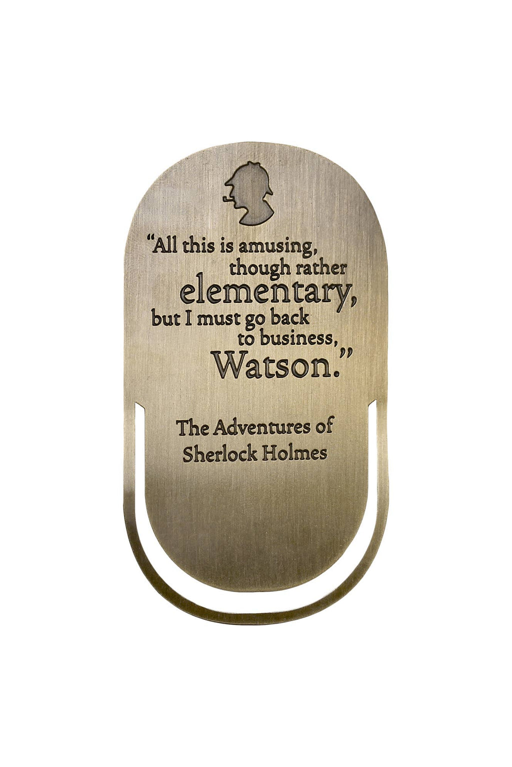 Sherlock Holmes - Metal Bookmark