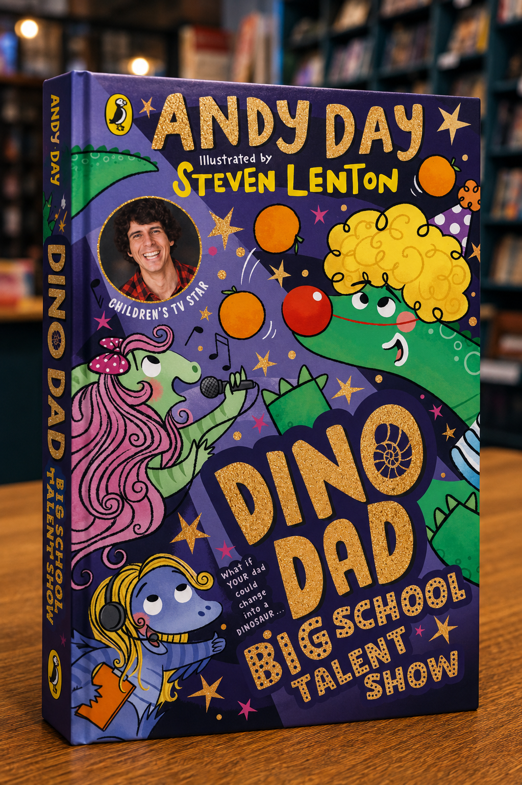 Dino Dad: Big School Talent Show by Andy Day (Signed)
