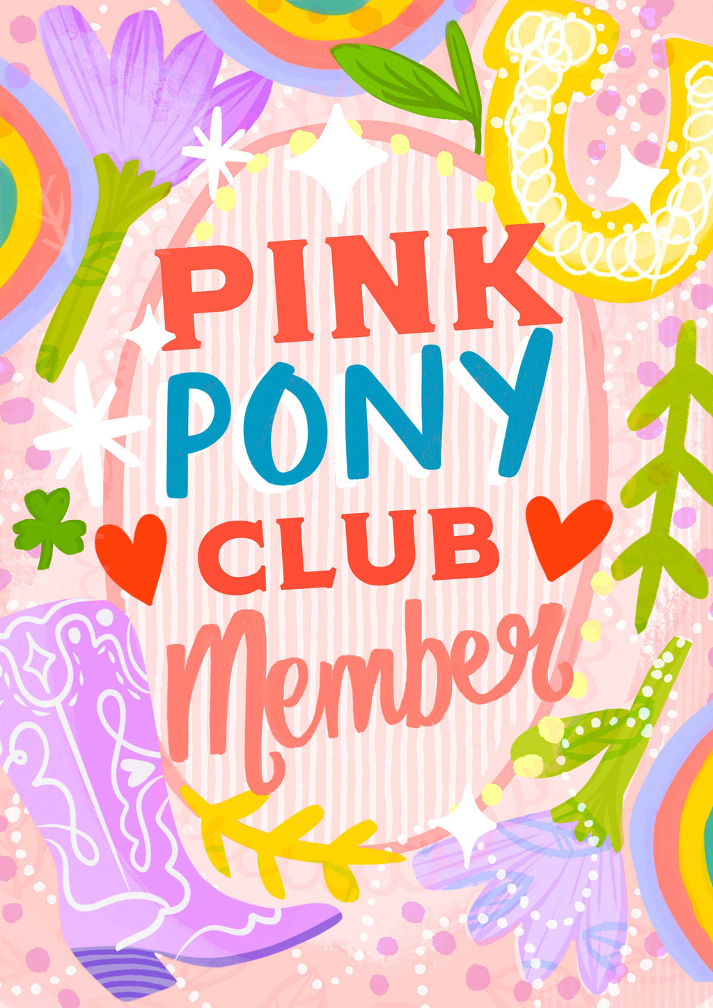 Chappell Roan Card | Pink Pony Club Member