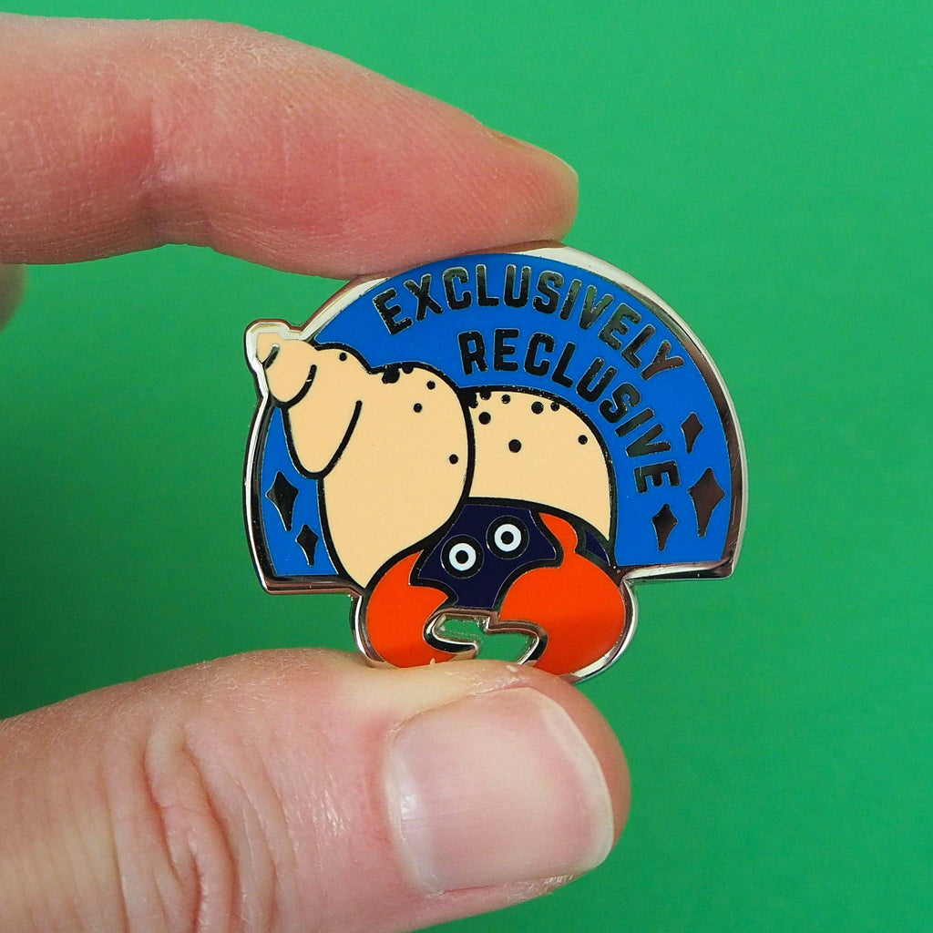Exclusively Reclusive - Enamel Pin