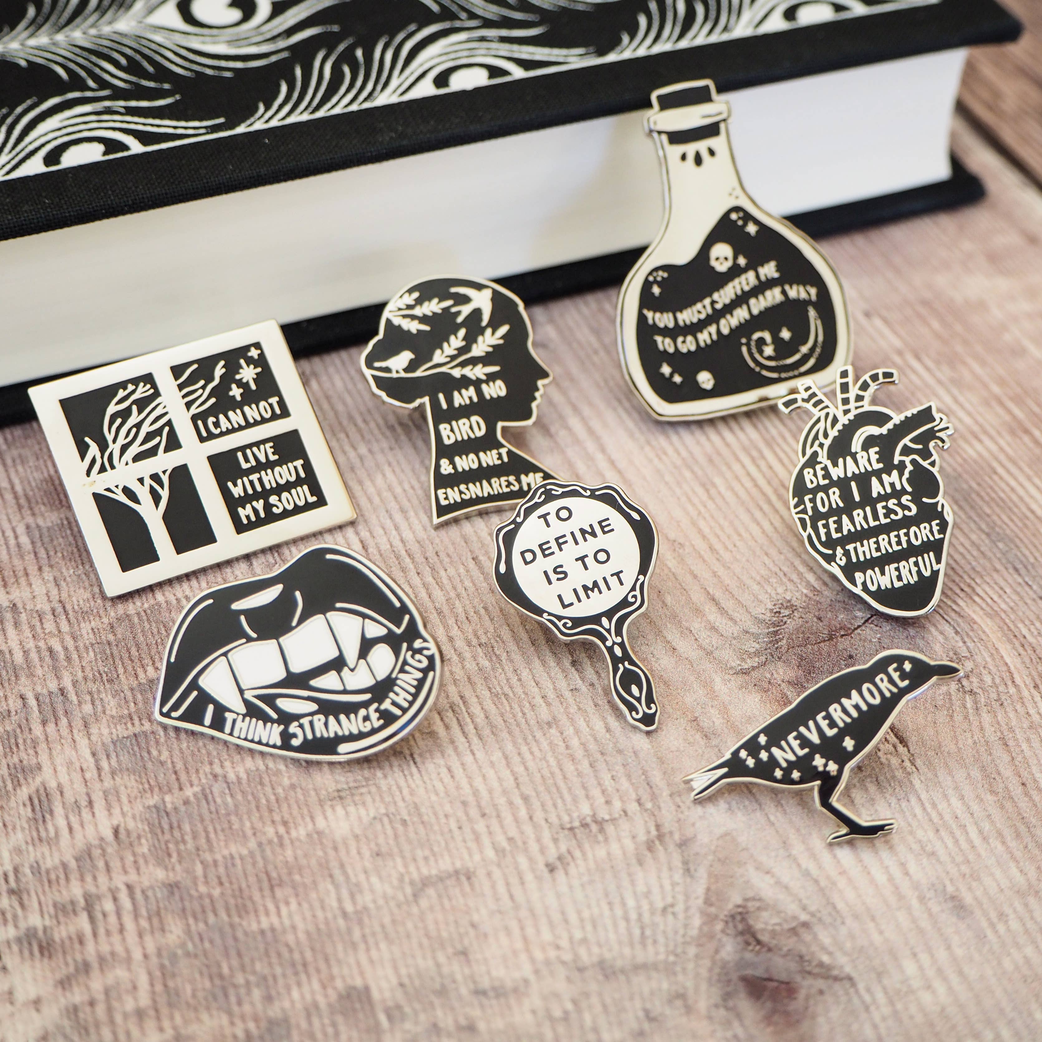 Jane Eyre Bronte - Enamel Pin
