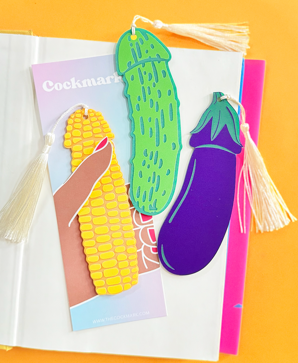 Cock on the Cob Cockmark - Bookmark