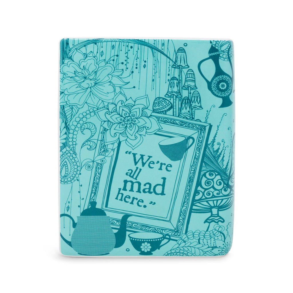 Small Book Vase, Alice in Wonderland - Blue (Case Pack)