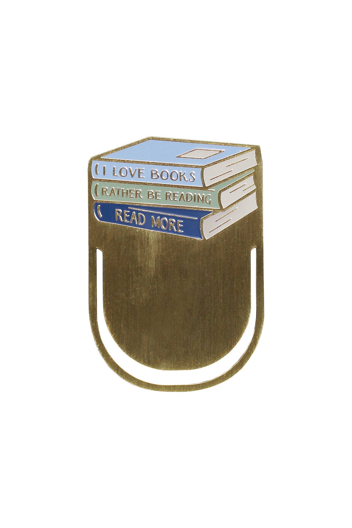 Rather Be Reading - Metal Bookmark