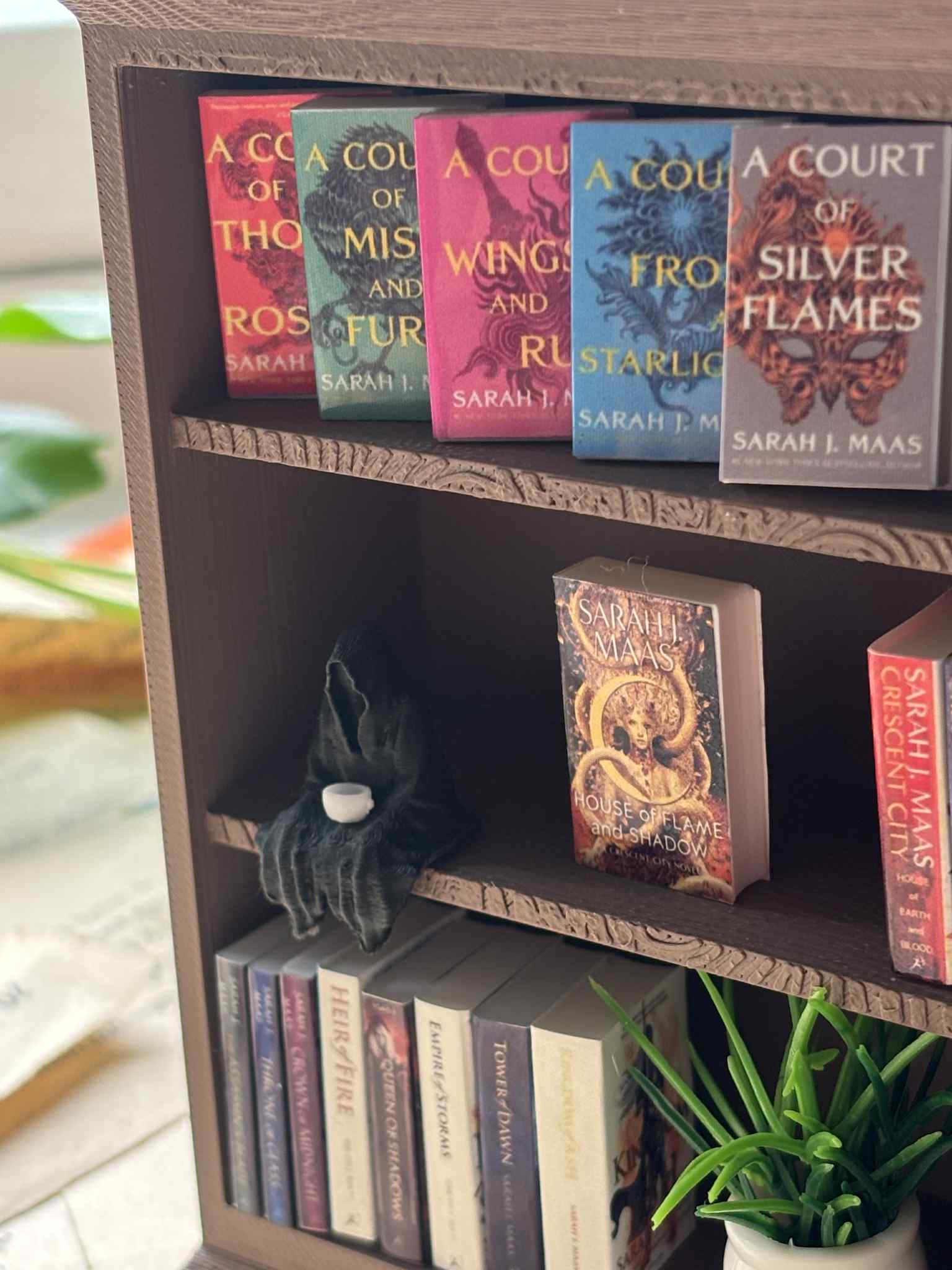 Shelf of Maas Destruction - 3D printed Mini Bookshelf