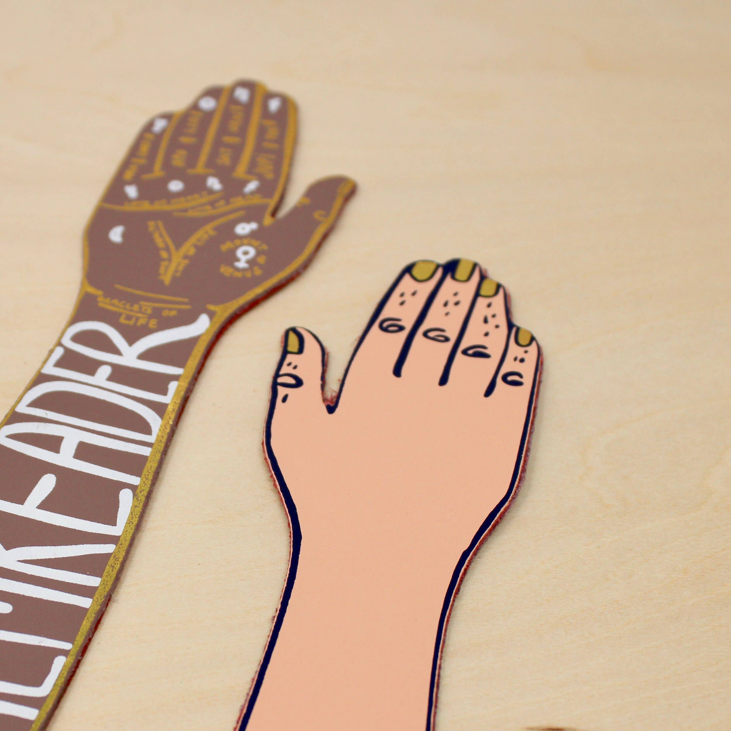Palm Reader Fortune Teller Bookmark