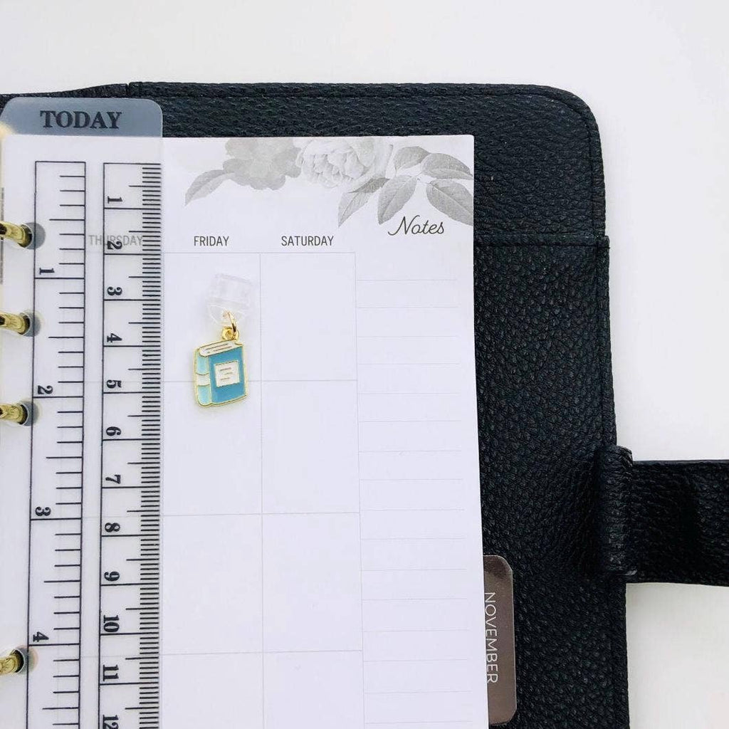 Blue Book Dust Plug Charm For Phone Tablet & E-Reader