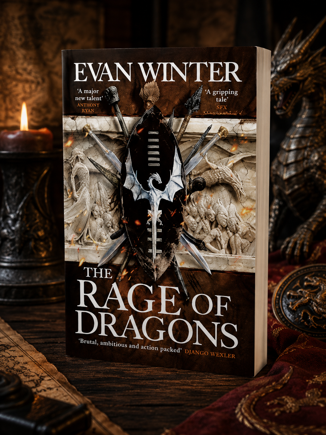 The Rage of Dragons: The Burning, Book One by Evan Winter